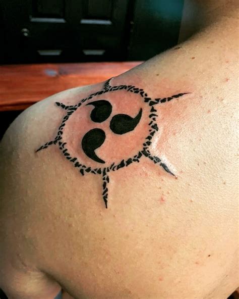 Sasuke curse mark tattooystencil